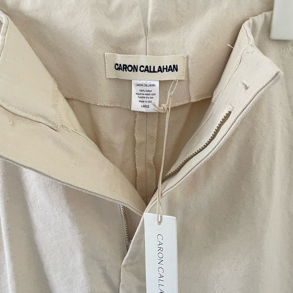 Caron Callahan  Dexter Pants/Cream Cancas - Picture 7 of 8